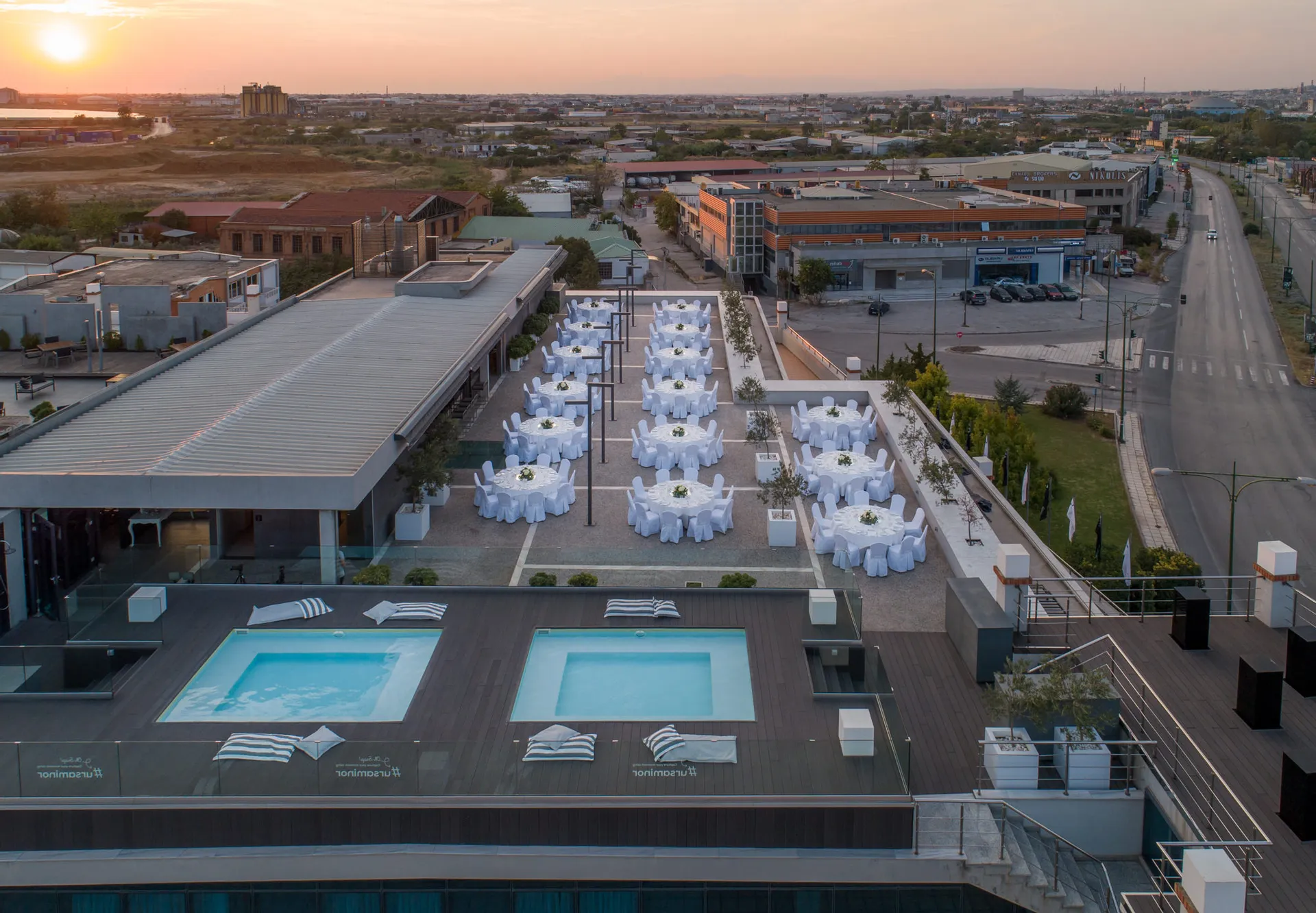 Tiara Holidays - Porto Palace Hotel - krov